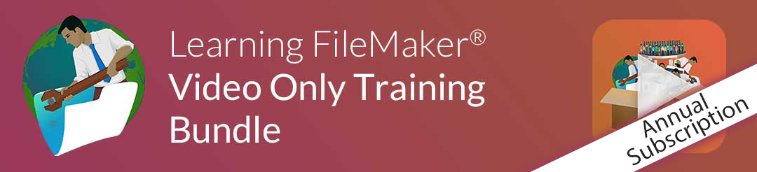 Learning FileMaker Video Only Training Bundle