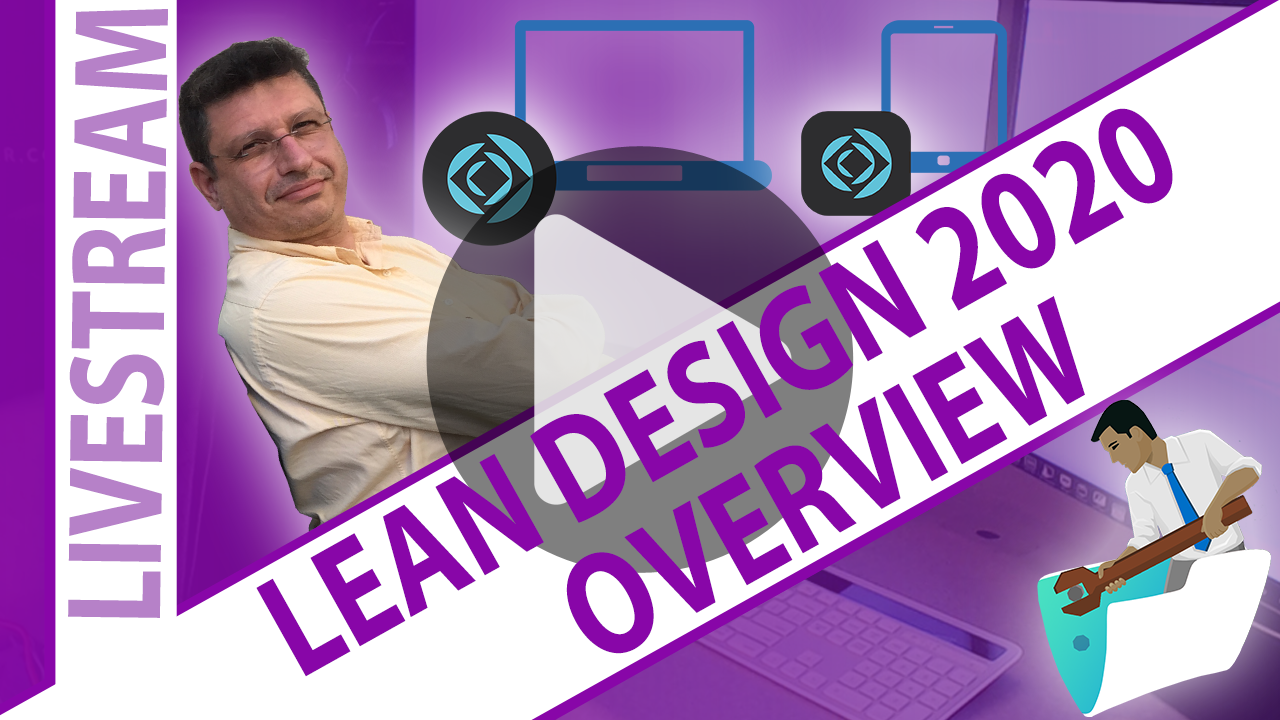 Lean Design Video Icon
